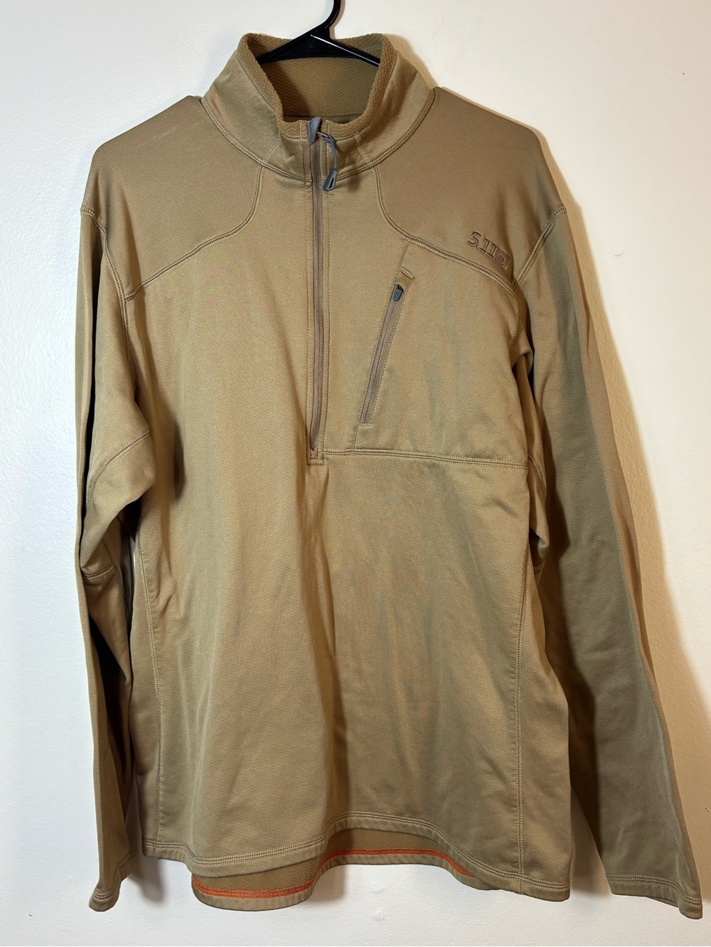 5.11 Tactical Recon Half 1/4 Zip Fleece Pullover Mens Size Large